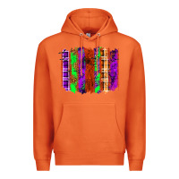 Carrot Halloween Brushstrokes Premium Hoodie - texasbilliewilder