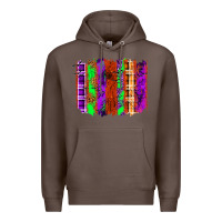 Coffee Halloween Brushstrokes Premium Hoodie - texasbilliewilder