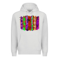 Dove Grey Halloween Brushstrokes Premium Hoodie - texasbilliewilder
