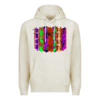 Oatmeal Heather Halloween Brushstrokes Premium Hoodie - texasbilliewilder