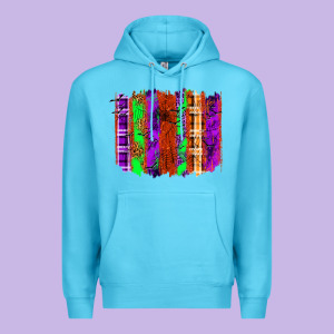 Halloween Brushstrokes Premium Hoodie Designed By Texasbilliewilder