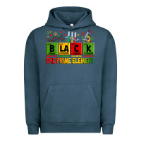 Pigment Midnight Navy black the prime element Urban Hoodie - Zillion Design Studio