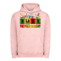 Pigment Salmon black the prime element Urban Hoodie - Zillion Design Studio