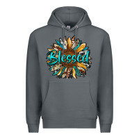 Rock blessed sunflower Premium Hoodie - RanaPortraitStore