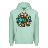 Seafoam blessed sunflower Premium Hoodie - RanaPortraitStore
