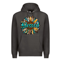 Smoke blessed sunflower Premium Hoodie - RanaPortraitStore