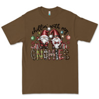 Cacao Chillin With My Gnomies Premium Tee - CowhideDigitalArt