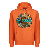 Carrot blessed sunflower Premium Hoodie - RanaPortraitStore