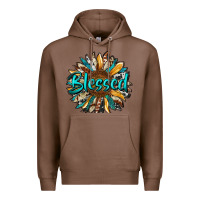 Chestnut blessed sunflower Premium Hoodie - RanaPortraitStore