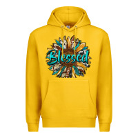Lemon blessed sunflower Premium Hoodie - RanaPortraitStore