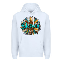 White blessed sunflower Premium Hoodie - RanaPortraitStore