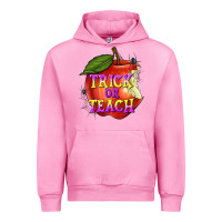 Fuchsia Pink Trick or Teach Urban Hoodie - texasbilliewilder