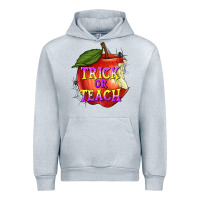 Heather Grey Trick or Teach Urban Hoodie - texasbilliewilder