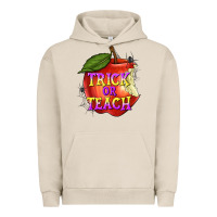 Pigment French Oak Trick or Teach Urban Hoodie - texasbilliewilder