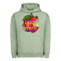 Pigment Oil Green Trick or Teach Urban Hoodie - texasbilliewilder