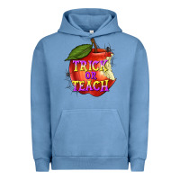 Pigment Pebble Blue Trick or Teach Urban Hoodie - texasbilliewilder