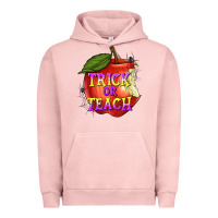 Pigment Salmon Trick or Teach Urban Hoodie - texasbilliewilder
