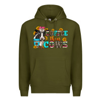 Army Green coffee then cows Premium Hoodie - Zillion Design Studio