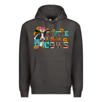 Smoke coffee then cows Premium Hoodie - Zillion Design Studio