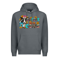 Rock coffee then cows Premium Hoodie - Zillion Design Studio
