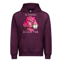 Mauve Wine breast cancer awareness pink truck gnomes Urban Hoodie - RanaPortraitStore
