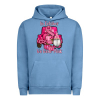 Pigment Pebble Blue breast cancer awareness pink truck gnomes Urban Hoodie - RanaPortraitStore