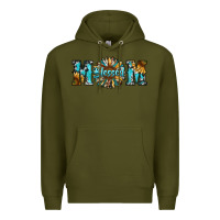 Army Green blessed mom Premium Hoodie - RanaPortraitStore