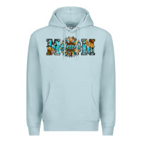 Blue Mist blessed mom Premium Hoodie - RanaPortraitStore