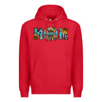 Red blessed mom Premium Hoodie - RanaPortraitStore