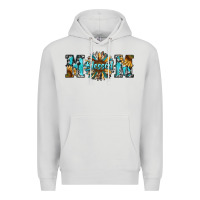 Dove Grey blessed mom Premium Hoodie - RanaPortraitStore
