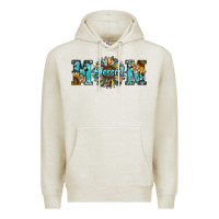 Oatmeal Heather blessed mom Premium Hoodie - RanaPortraitStore
