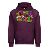 Mauve Wine Trick or Treat Urban Hoodie - texasbilliewilder