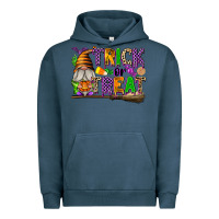 Pigment Midnight Navy Trick or Treat Urban Hoodie - texasbilliewilder