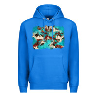 True Royal aztec cowhide background Premium Hoodie - Zillion Design Studio