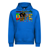 Cobalt unapologetically dope Urban Hoodie - Zillion Design Studio