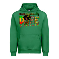 Emerald unapologetically dope Urban Hoodie - Zillion Design Studio