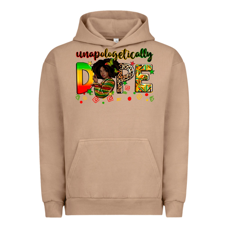 Unapologetically Dope Urban Hoodie by Zillion Design Studio | Teevron
