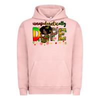 Pigment Salmon unapologetically dope Urban Hoodie - Zillion Design Studio