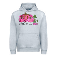 Heather Grey in october we wear pink pumpkin and sunflowers Urban Hoodie - RanaPortraitStore
