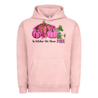 In October We Wear Pink Pumpkin And Sunflowers Urban Hoodie | Teevron