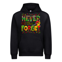 Black never let them forget Urban Hoodie - Zillion Design Studio