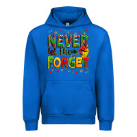 Cobalt never let them forget Urban Hoodie - Zillion Design Studio