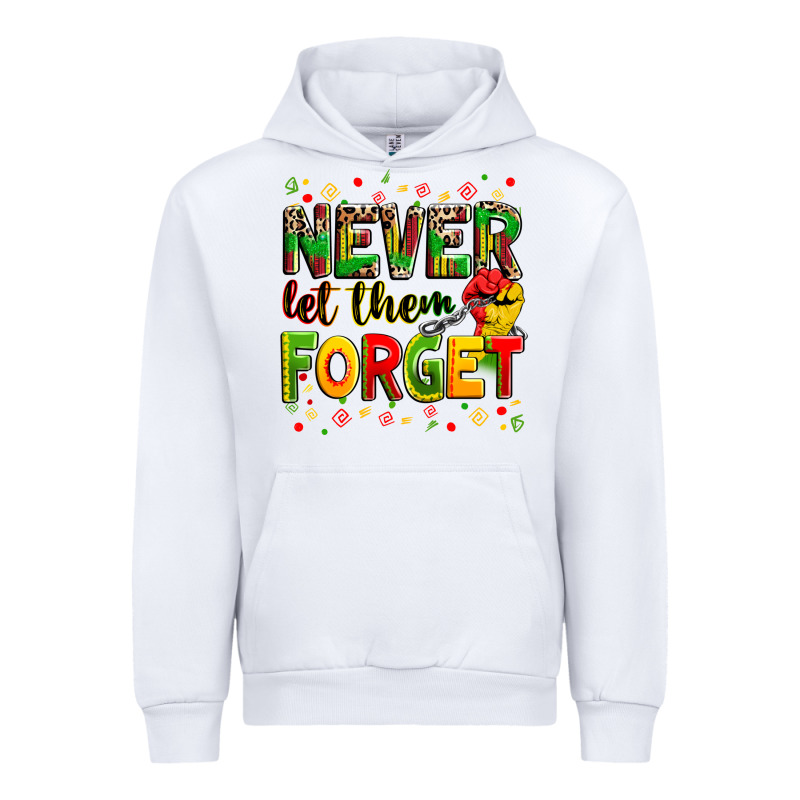 Never Let Them Forget Urban Hoodie by Zillion Design Studio | Teevron
