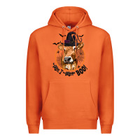 Carrot Halloween Cow Moo I Mean Boo Premium Hoodie - texasbilliewilder
