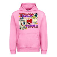 Fuchsia Pink Trick or Tequila Urban Hoodie - texasbilliewilder