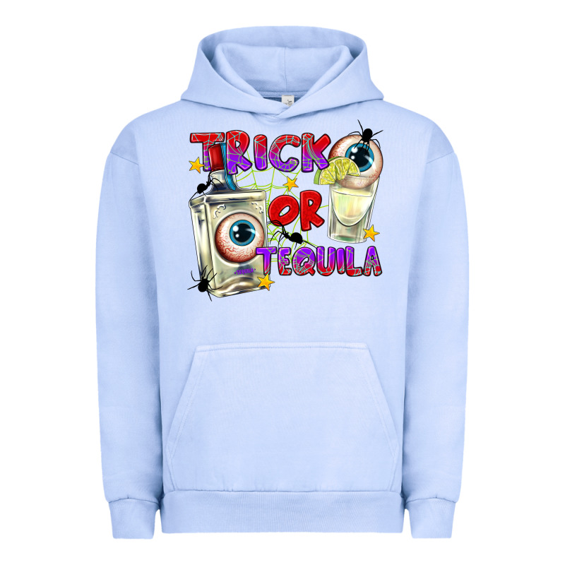 Trick Or Tequila Urban Hoodie by texasbilliewilder | Teevron