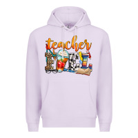 Lilac teacher fuel Premium Hoodie - Zillion Design Studio