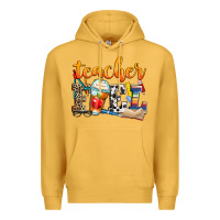 Mustard teacher fuel Premium Hoodie - Zillion Design Studio