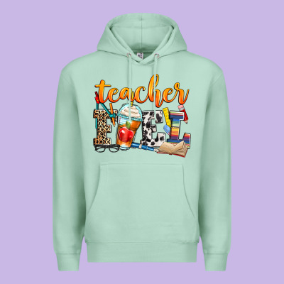 Teacher Fuel Premium Hoodie Designed By Zillion Design Studio