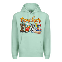 Seafoam teacher fuel Premium Hoodie - Zillion Design Studio